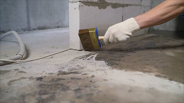 SJ Waterproofing Pros Emergency Waterproofing coverage map for Amherst, VA and surrounding area